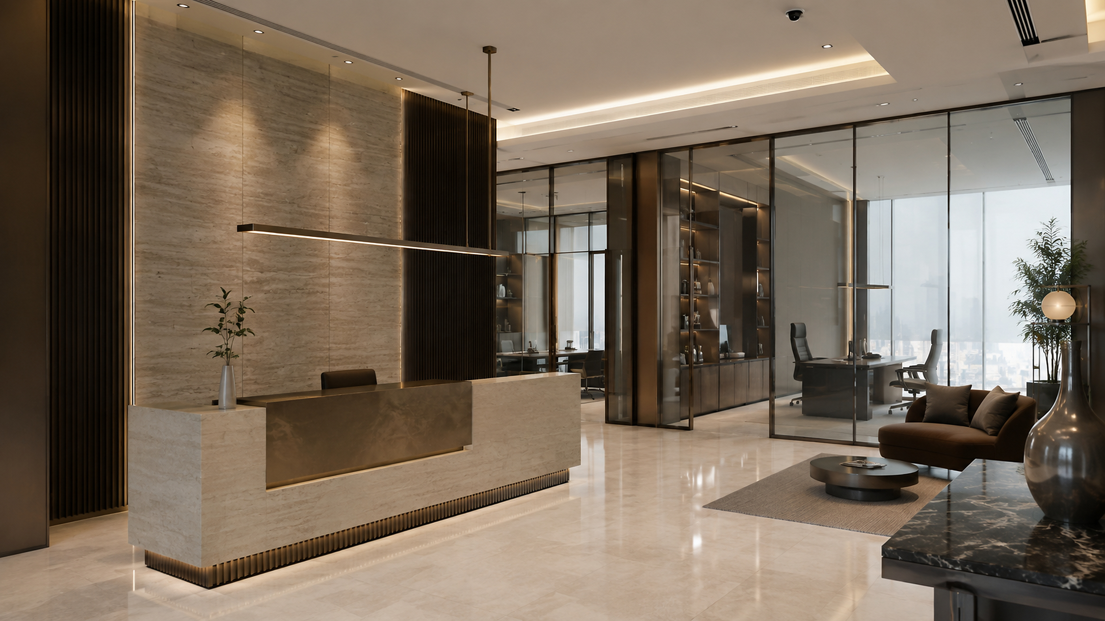 Luxury executive office fit-out reference